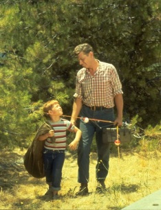 Andy Griffith y Ron Howard en "The Andy Griffith Show"